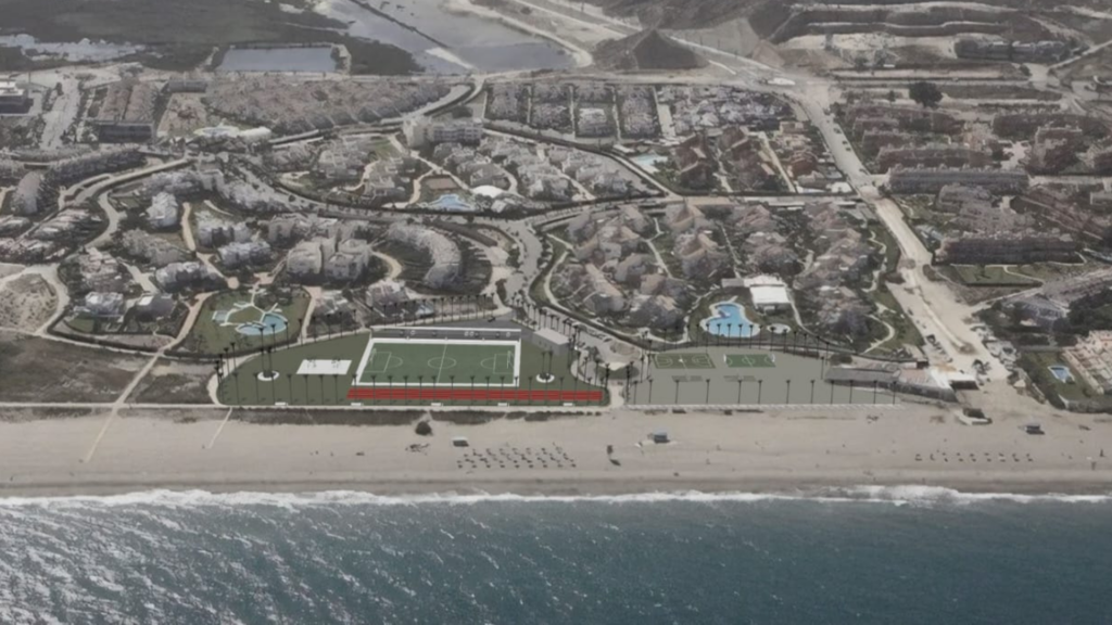 Zona deportiva en Vera Playa